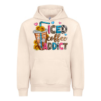 Sandshell iced coffee addict Urban Hoodie - Zillion Design Studio