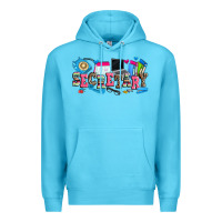 Ocean Blue secretary Premium Hoodie - Zillion Design Studio