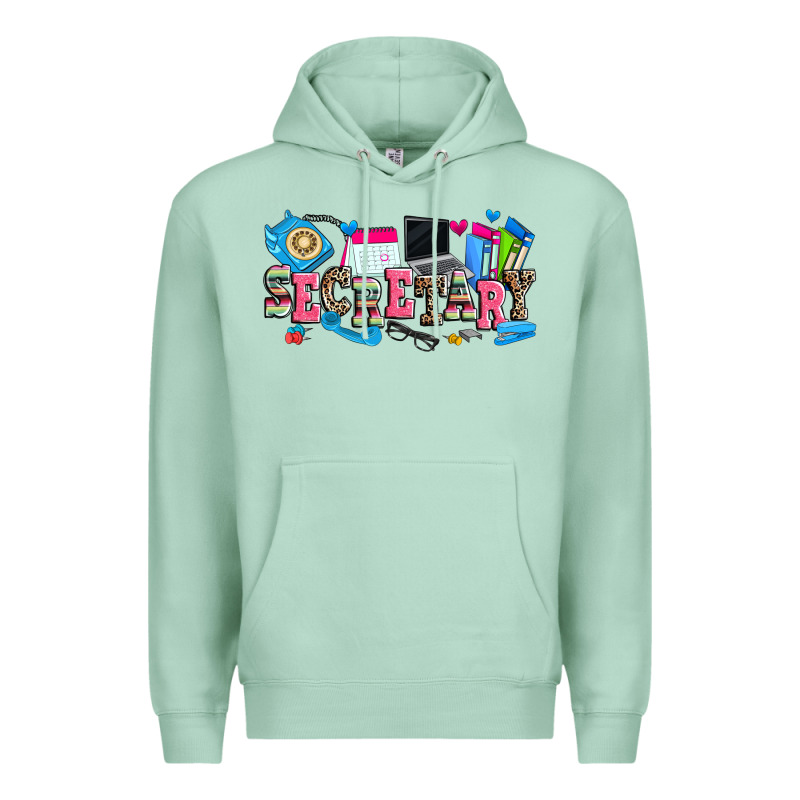 Secretary Premium Hoodie by Zillion Design Studio | Teevron