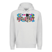 Dove Grey secretary Premium Hoodie - Zillion Design Studio