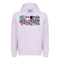 Lilac secretary Premium Hoodie - Zillion Design Studio