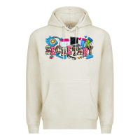 Oatmeal Heather secretary Premium Hoodie - Zillion Design Studio