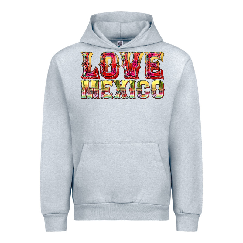 Love Mexico Urban Hoodie by texasbilliewilder | Teevron