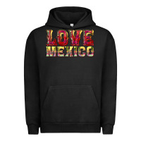 Pigment Black Love Mexico Urban Hoodie - texasbilliewilder