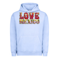 Pigment Grape Ice Love Mexico Urban Hoodie - texasbilliewilder