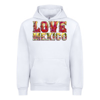 White Love Mexico Urban Hoodie - texasbilliewilder