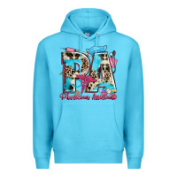 Ocean Blue pa physician assistant Premium Hoodie - Zillion Design Studio