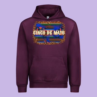 Cinco De Mayo Urban Hoodie Designed By Texasbilliewilder