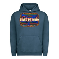 Pigment Midnight Navy Cinco de Mayo Urban Hoodie - texasbilliewilder