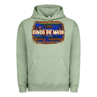 Pigment Oil Green Cinco de Mayo Urban Hoodie - texasbilliewilder
