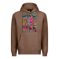 Chestnut race wife wife wife lightningbolt Premium Hoodie - Zillion Design Studio