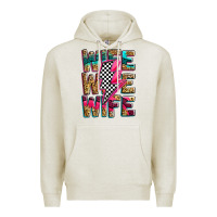 Race Wife Wife Wife Lightningbolt Premium Hoodie | Teevron