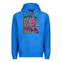 True Royal race wife wife wife lightningbolt Premium Hoodie - Zillion Design Studio