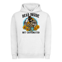 Pigment Lunar Rock dead inside but caffeinated Urban Hoodie - Zillion Design Studio