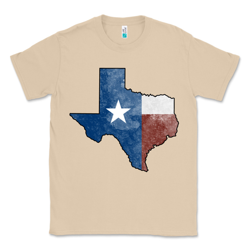 Texas Watercolor Map Classic Tee by Jasminsmagicworld | Teevron