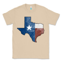 Mushroom Texas Watercolor Map Classic Tee - Jasminsmagicworld