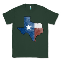 Sports Green Texas Watercolor Map Classic Tee - Jasminsmagicworld