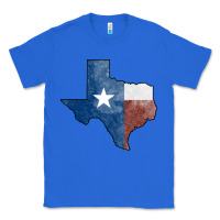 True Royal Texas Watercolor Map Classic Tee - Jasminsmagicworld