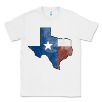 White Texas Watercolor Map Classic Tee - Jasminsmagicworld