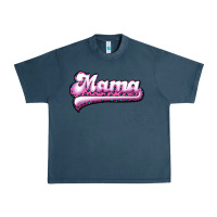 Midnight Navy Mama Leopard Urban Heavy Tee - RanaPortraitStore