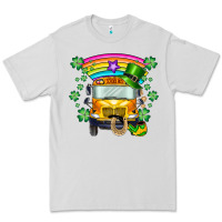 Dove Grey st. patricks day school bus Premium Tee - SublimationCraftShop