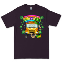 Plum st. patricks day school bus Premium Tee - SublimationCraftShop