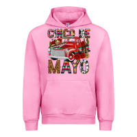 Fuchsia Pink Cinco de Mayo Truck Urban Hoodie - texasbilliewilder