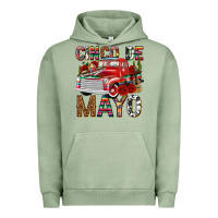 Pigment Oil Green Cinco de Mayo Truck Urban Hoodie - texasbilliewilder