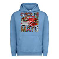 Pigment Pebble Blue Cinco de Mayo Truck Urban Hoodie - texasbilliewilder