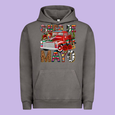 Cinco De Mayo Truck Urban Hoodie Designed By Texasbilliewilder