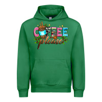 Emerald coffee please Urban Hoodie - Zillion Design Studio