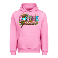 Fuchsia Pink coffee please Urban Hoodie - Zillion Design Studio