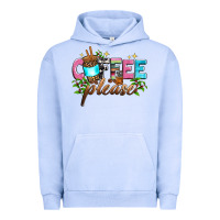Pigment Grape Ice coffee please Urban Hoodie - Zillion Design Studio