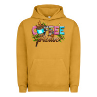 Pigment Peanut Butter coffee please Urban Hoodie - Zillion Design Studio