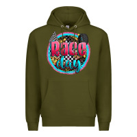 Army Green race day Premium Hoodie - Zillion Design Studio