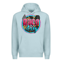 Blue Mist race day Premium Hoodie - Zillion Design Studio