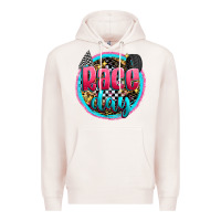 Pale Pink race day Premium Hoodie - Zillion Design Studio