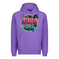 Purple race day Premium Hoodie - Zillion Design Studio