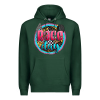Sports Green race day Premium Hoodie - Zillion Design Studio