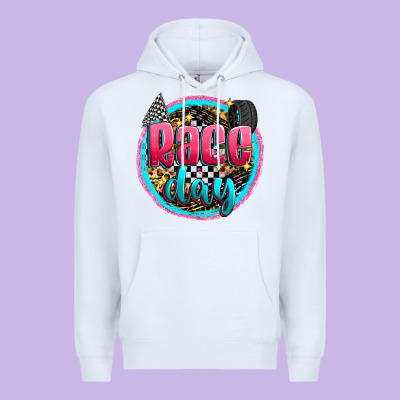 Race Day Premium Hoodie Designed By Zillion Design Studio