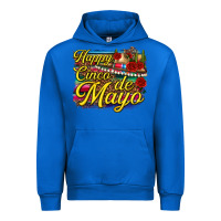 Cobalt Happy Cinco de Mayo Urban Hoodie - texasbilliewilder