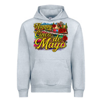 Heather Grey Happy Cinco de Mayo Urban Hoodie - texasbilliewilder