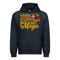 Navy Happy Cinco de Mayo Urban Hoodie - texasbilliewilder