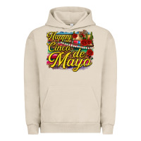 Pigment French Oak Happy Cinco de Mayo Urban Hoodie - texasbilliewilder