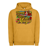Pigment Peanut Butter Happy Cinco de Mayo Urban Hoodie - texasbilliewilder