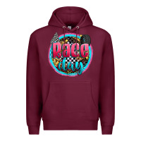 Burgundy race day Premium Hoodie - Zillion Design Studio
