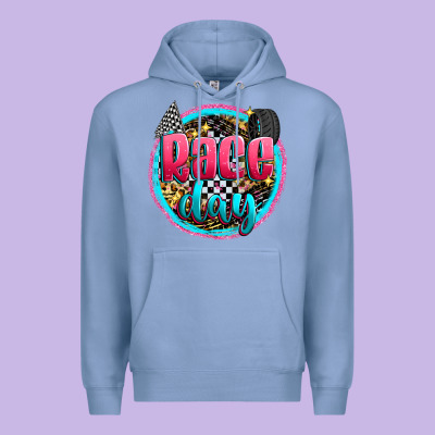 Race Day Premium Hoodie Designed By Zillion Design Studio