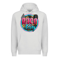 Dove Grey race day Premium Hoodie - Zillion Design Studio