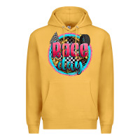 Mustard race day Premium Hoodie - Zillion Design Studio