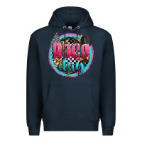 Navy race day Premium Hoodie - Zillion Design Studio